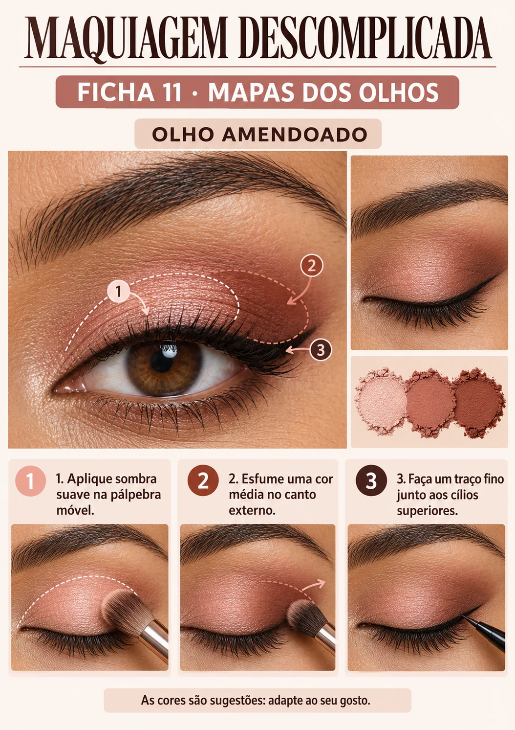 Olho amendoado